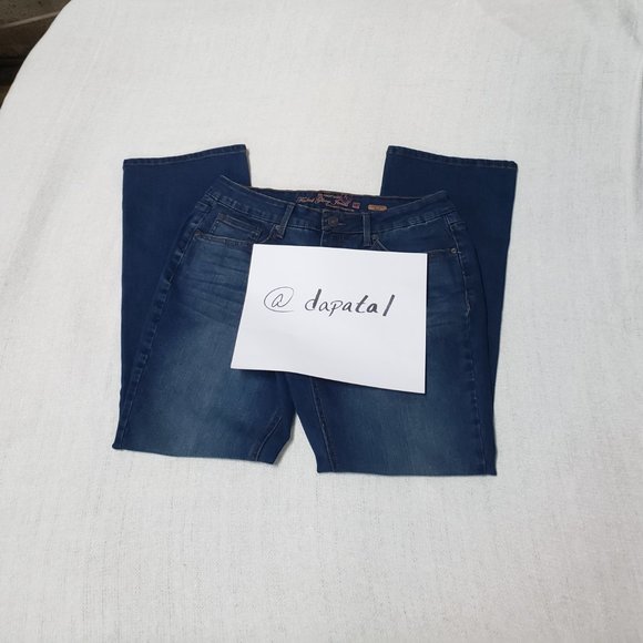 Faded Glory Low Rise Med Wash Ultimate Boot Jeans Size 14P - Picture 7 of 7